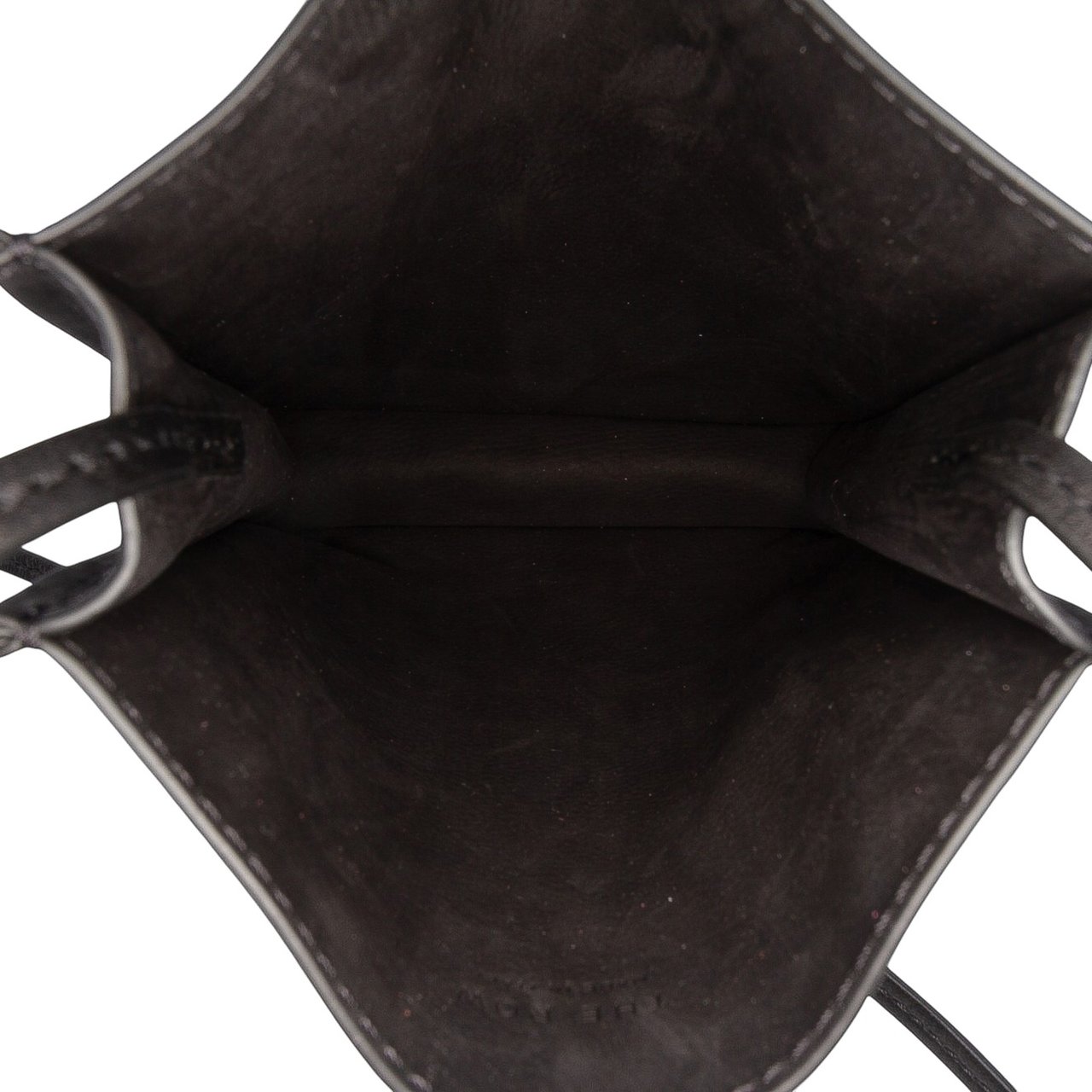 The Row Small Suede To Go Crossbody Zwart