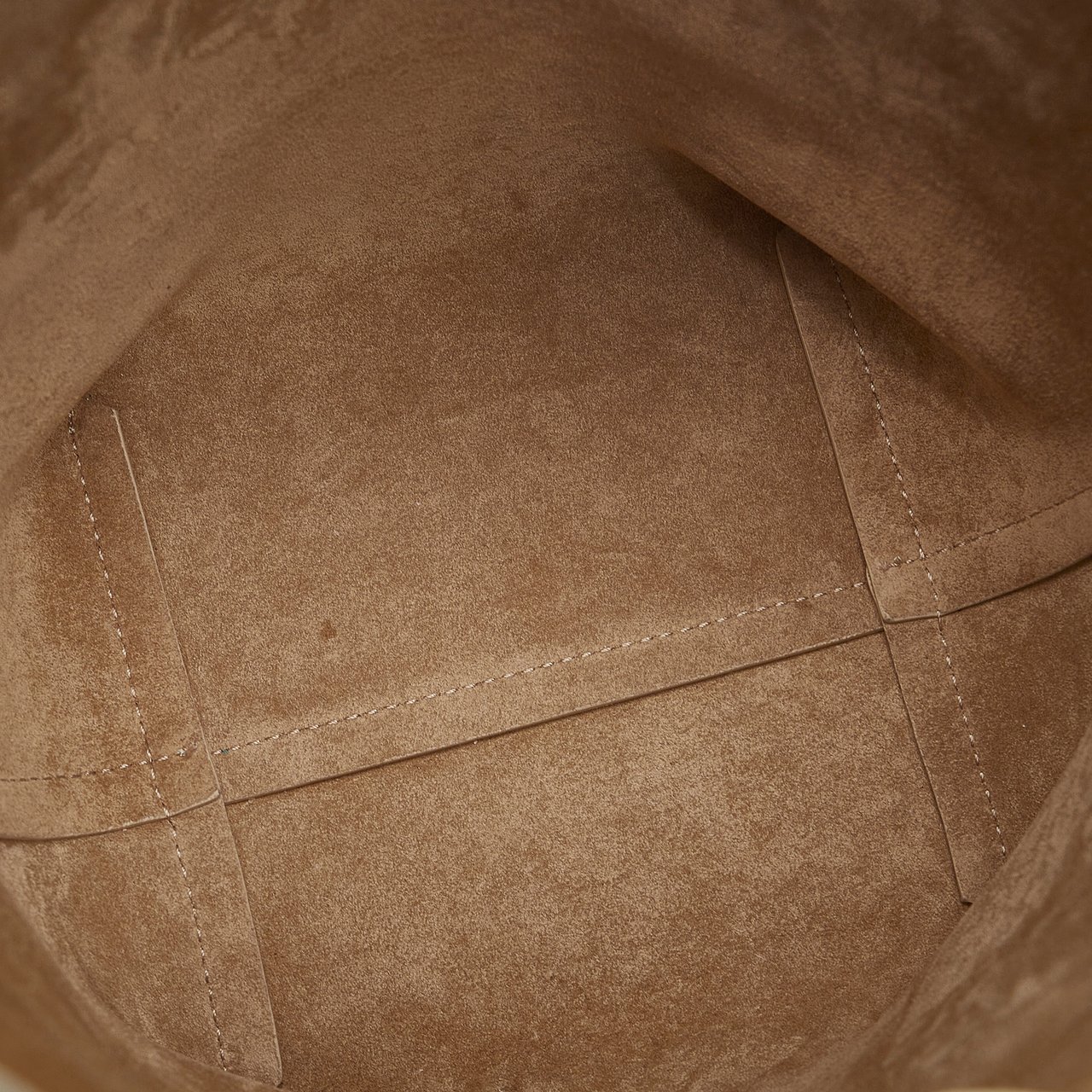 The Row Small N/S Park Suede Tote Bruin