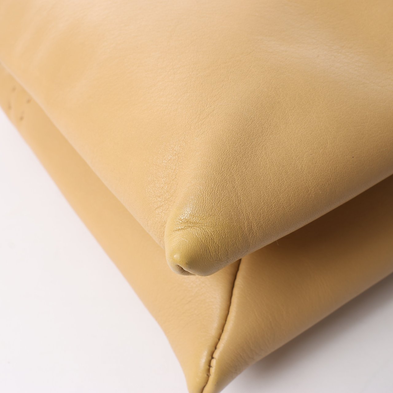 The Row The Row Mini Twin Leather Shoulder Bag in Beige Beige