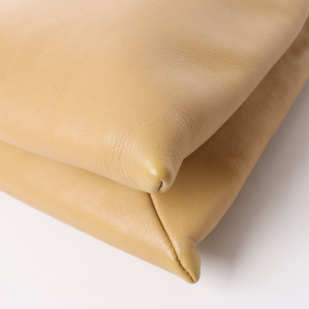 The Row The Row Mini Twin Leather Shoulder Bag in Beige Beige