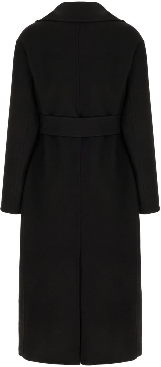 The Row The Row Black wool blend coat Zwart
