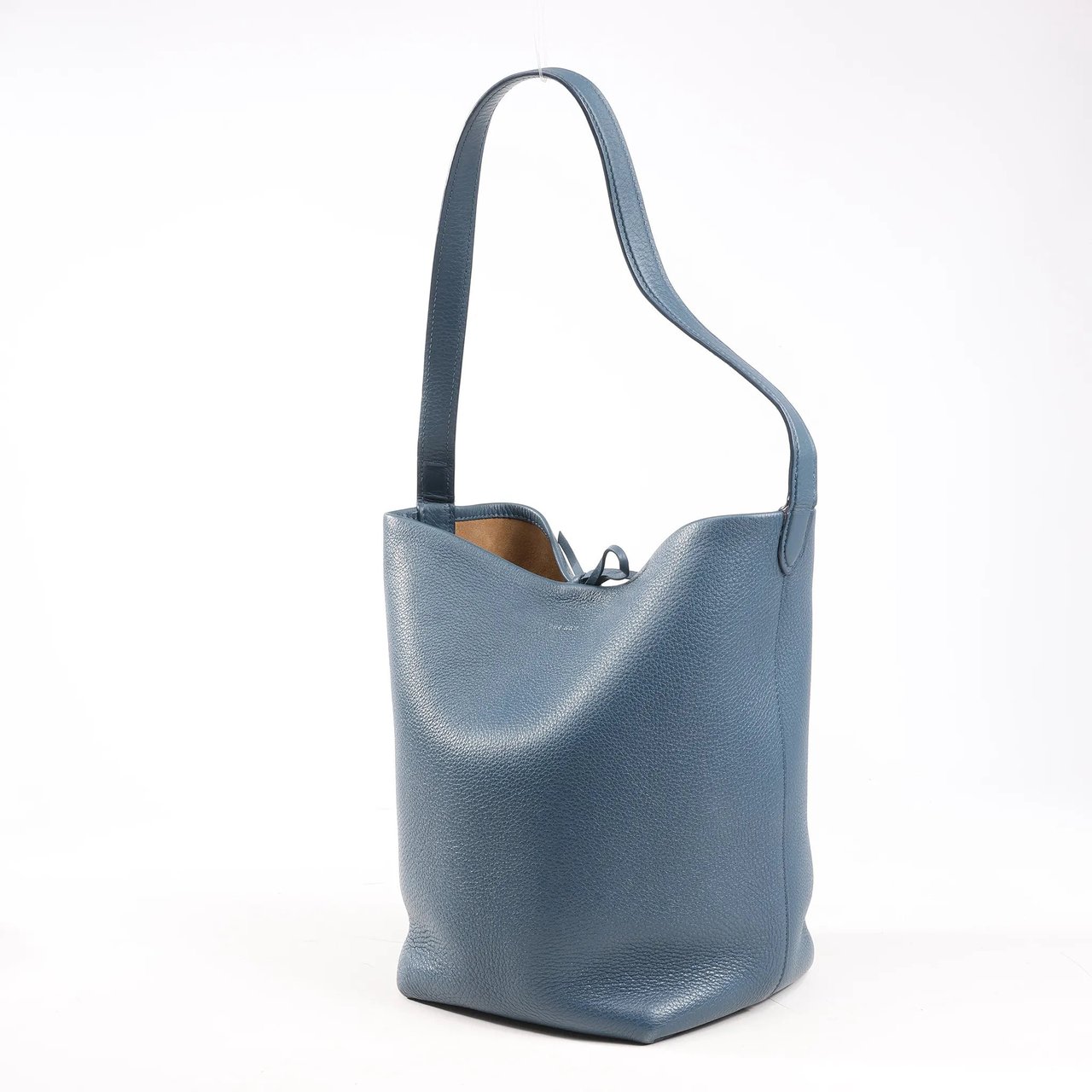The Row The Row Park Tote Small Leather Shoulder bag in Blue Blauw
