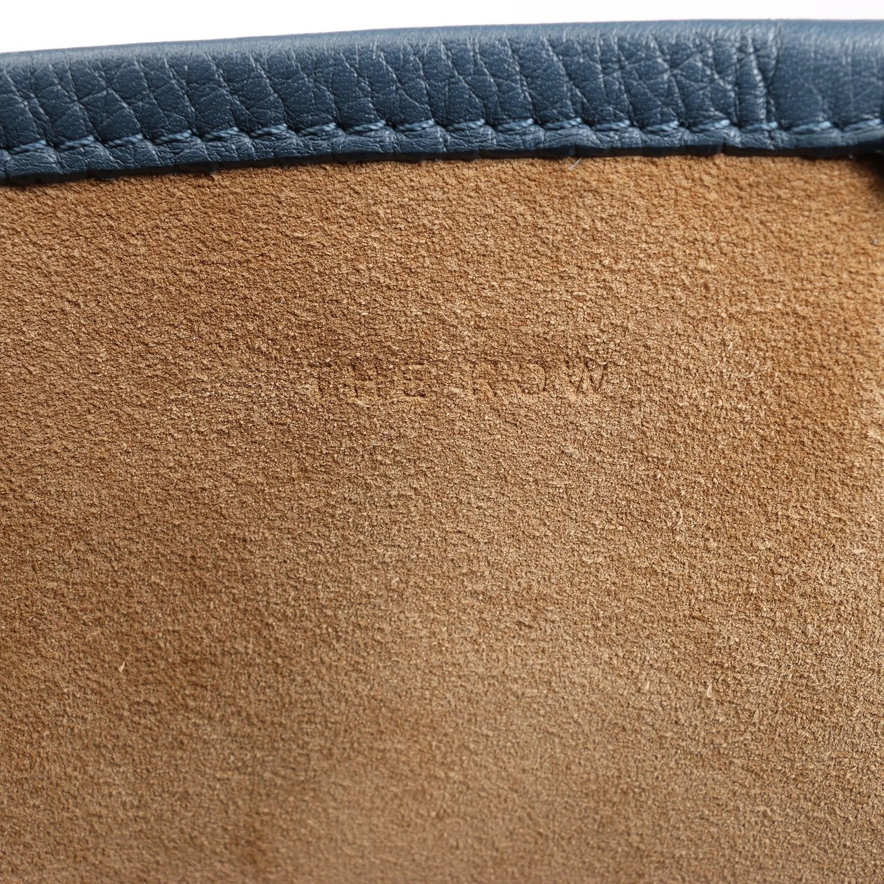 The Row The Row Park Tote Small Leather Shoulder bag in Blue Blauw