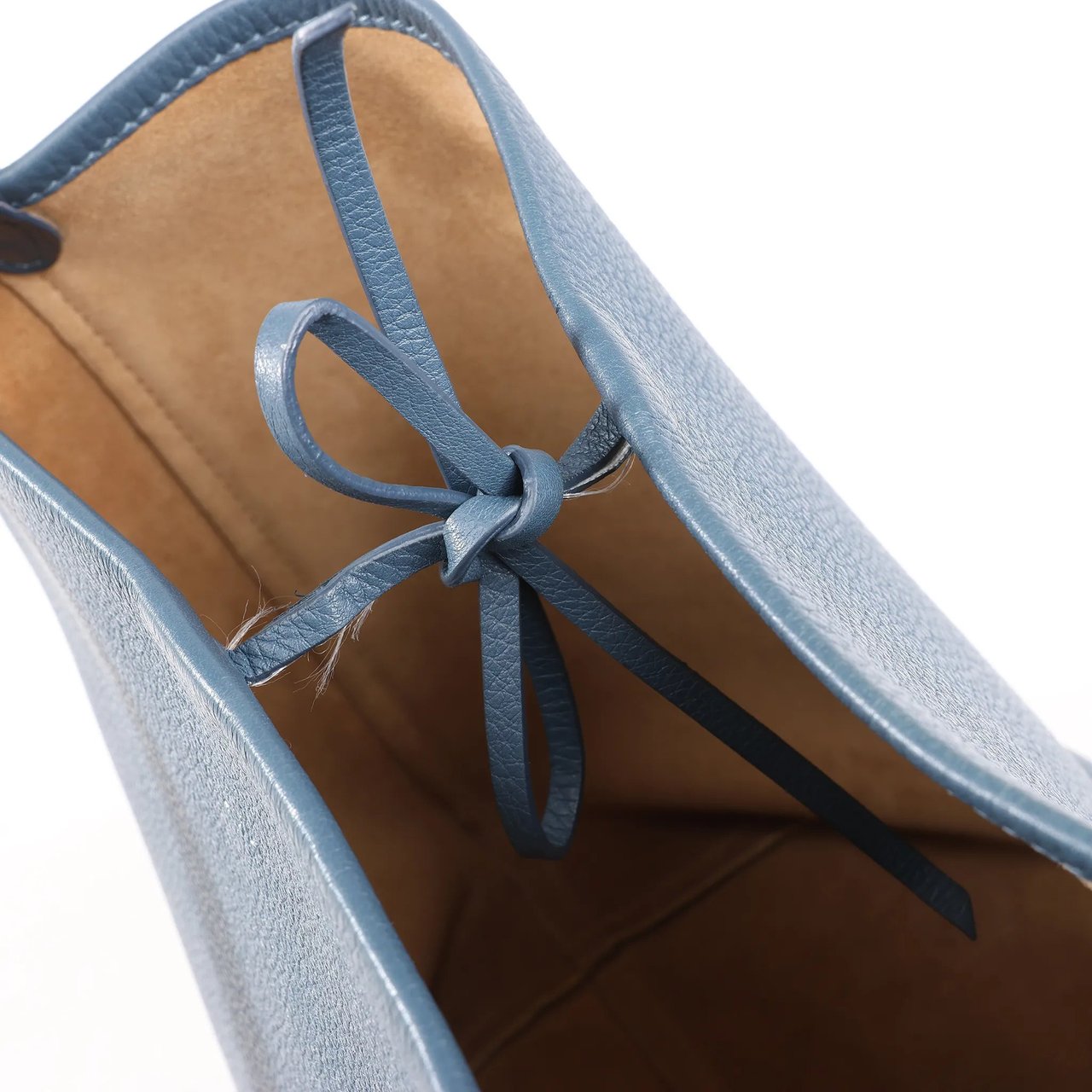 The Row The Row Park Tote Small Leather Shoulder bag in Blue Blauw