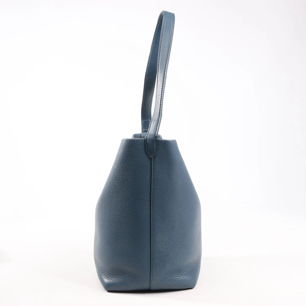 The Row The Row Park Tote Small Leather Shoulder bag in Blue Blauw