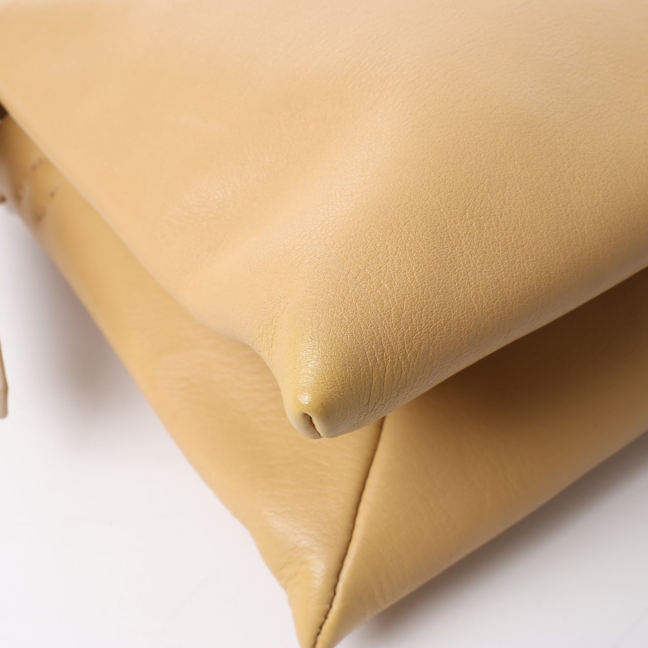 The Row The Row Mini Twin Leather Shoulder Bag in Beige Beige