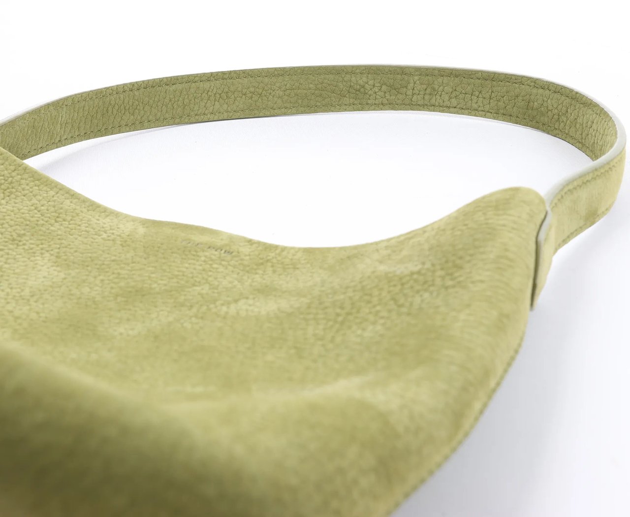 The Row Park Tote Small Leather Shoulder bag in Green Divers
