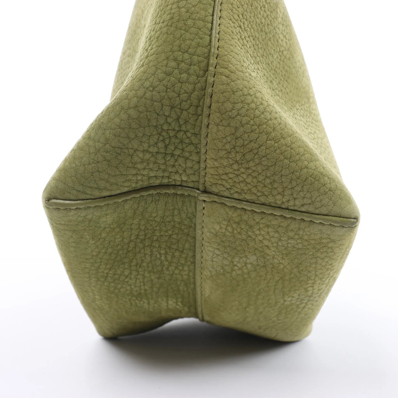 The Row Park Tote Small Leather Shoulder bag in Green Divers