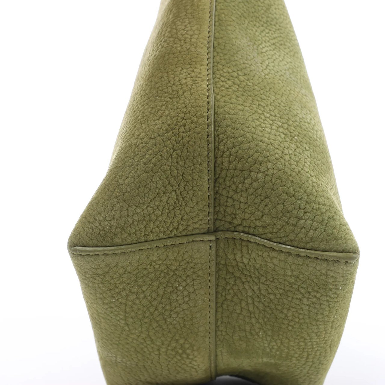The Row Park Tote Small Leather Shoulder bag in Green Divers