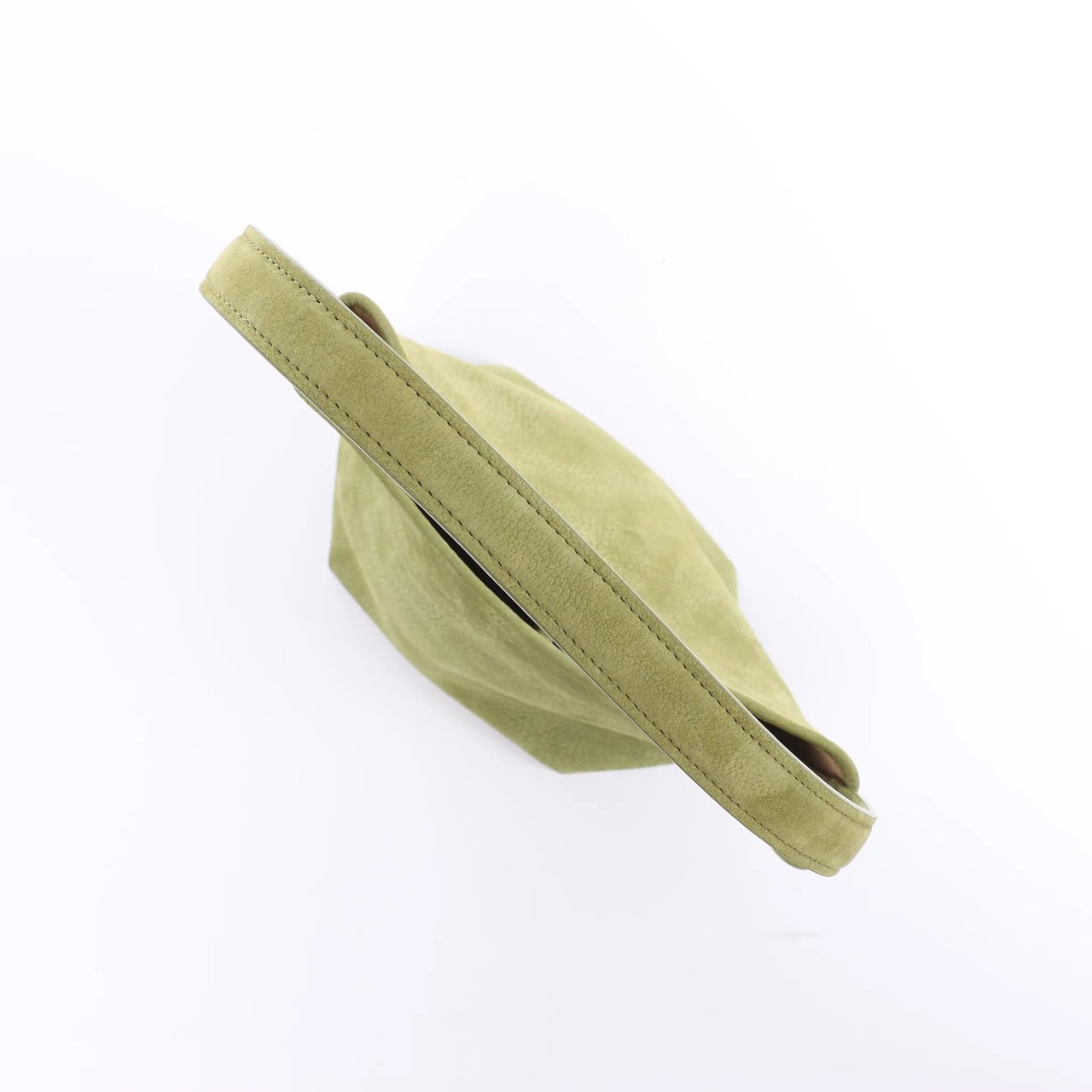 The Row Park Tote Small Leather Shoulder bag in Green Divers
