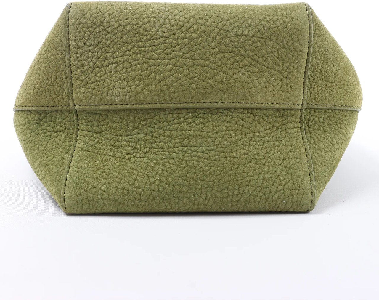 The Row Park Tote Small Leather Shoulder bag in Green Divers