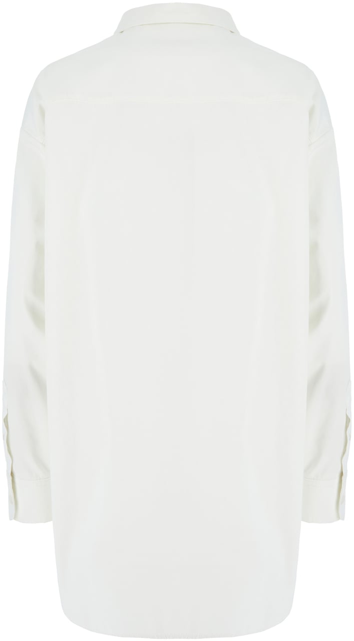 The Row The Row White cotton blend shirt Wit