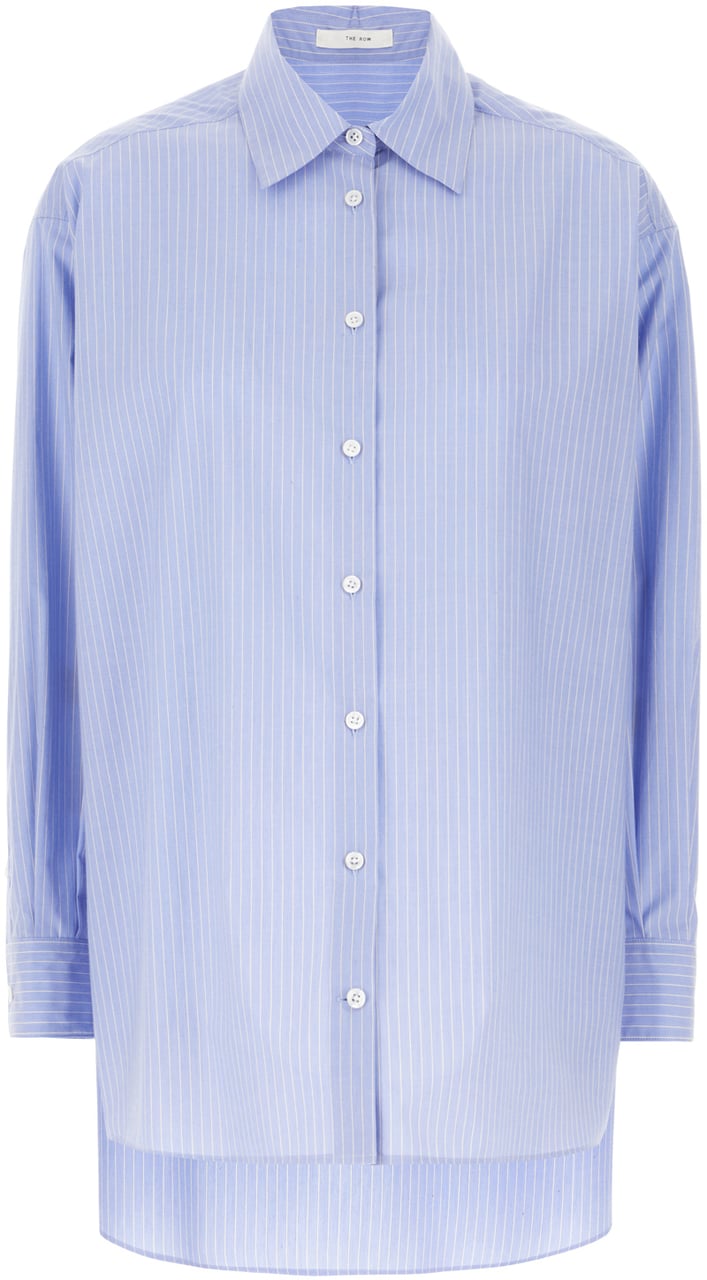 The Row The Row Printed poplin shirt Divers