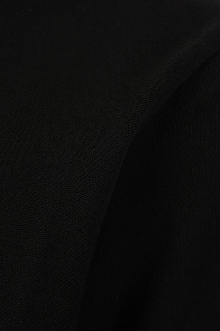 The Row The Row Black cotton Chiara t-shirt Zwart