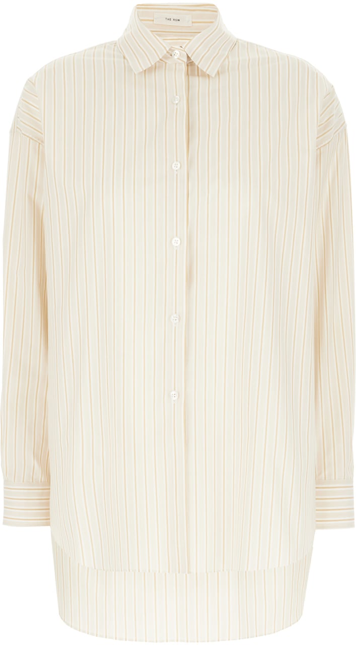 The Row The Row Printed poplin shirt Divers