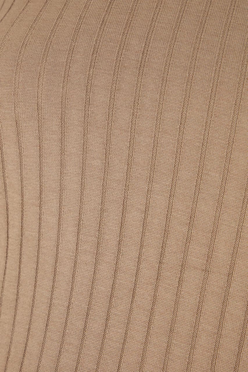 The Row The Row Cappuccino viscose blend top Bruin