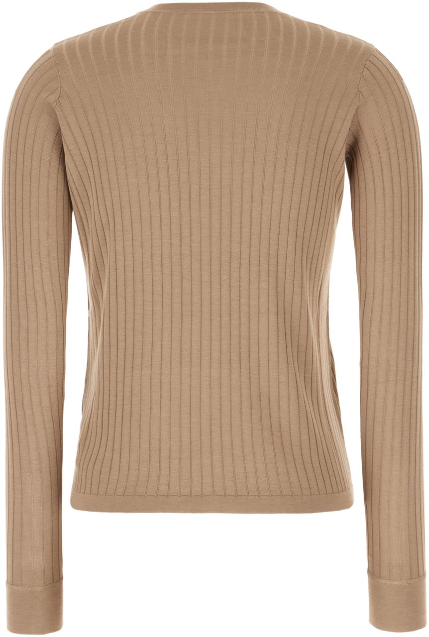 The Row The Row Cappuccino viscose blend top Bruin