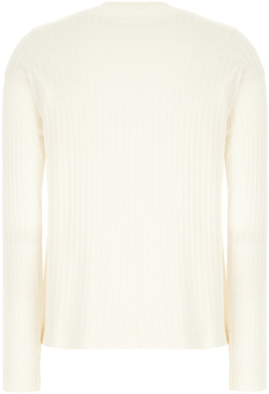 The Row The Row Ivory viscose blend top Neutraal