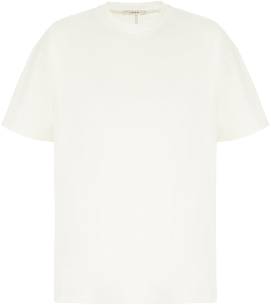 The Row The Row Ivory cotton oversize t-shirt Neutraal