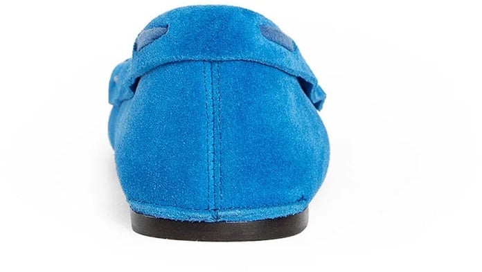 The Row The Row Mabel Leather Loafers Blauw