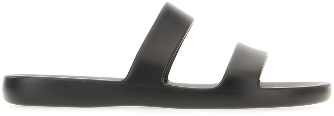 The Row The Row Black rubber slippers Zwart