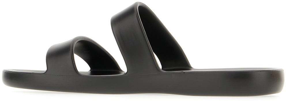 The Row The Row Black rubber slippers Zwart