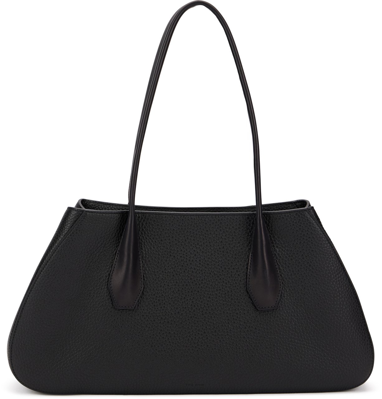 The Row Alger shoulder bag in leather Zwart