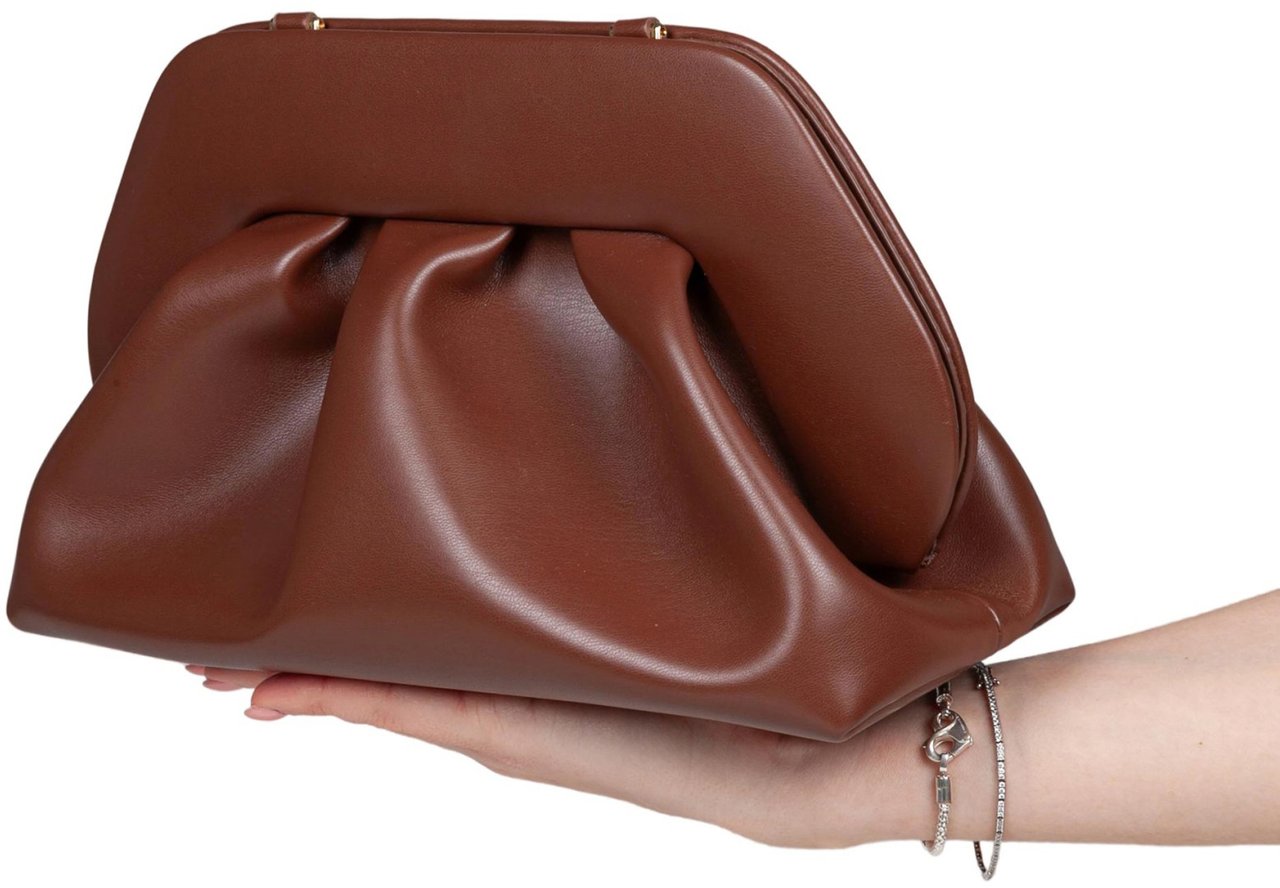 Themoirè Themoirè bios faux leather handbag, brown Bruin