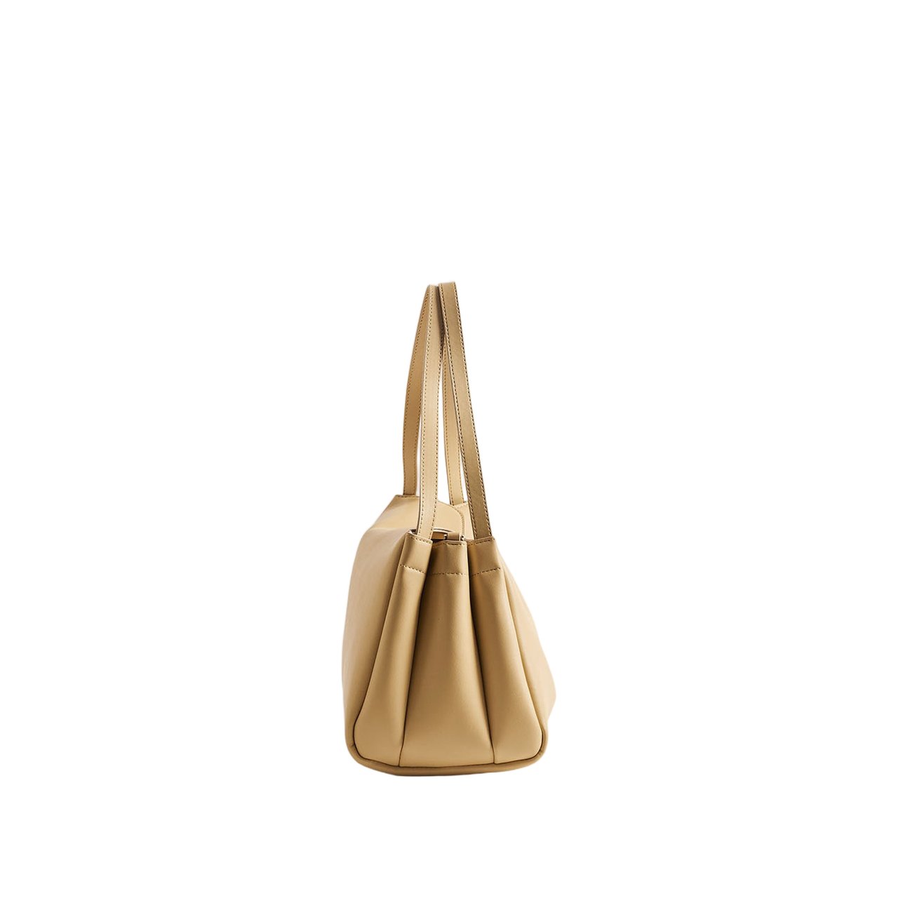 Themoirè Eudora Vegan Fabric Shoulder Bag Bruin