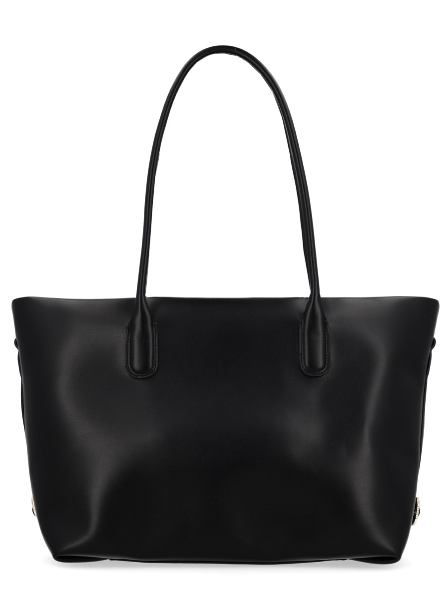 Themoirè Tallia Large Structured Matte Tote Bag Zwart