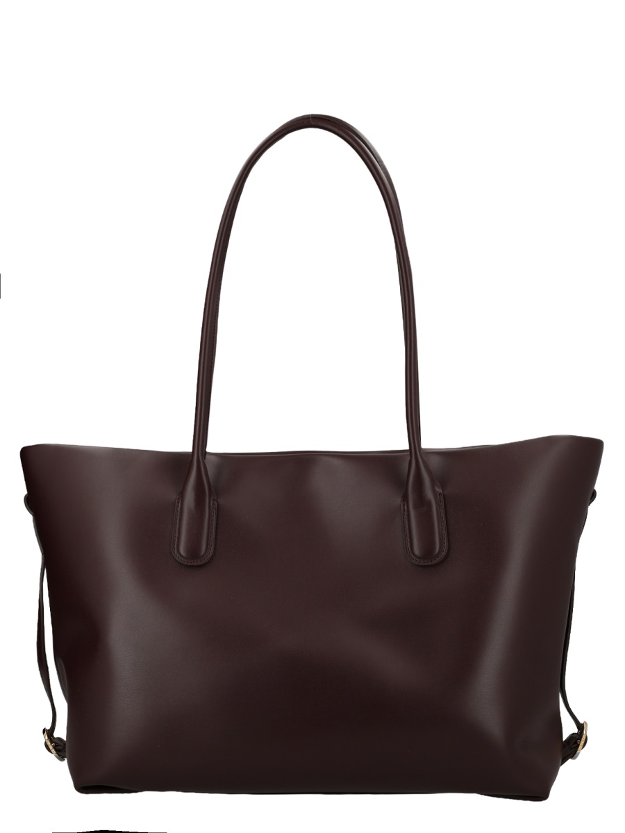 Themoirè Neutrals Tallia Sustainable Rectangular Tote Bag Zwart
