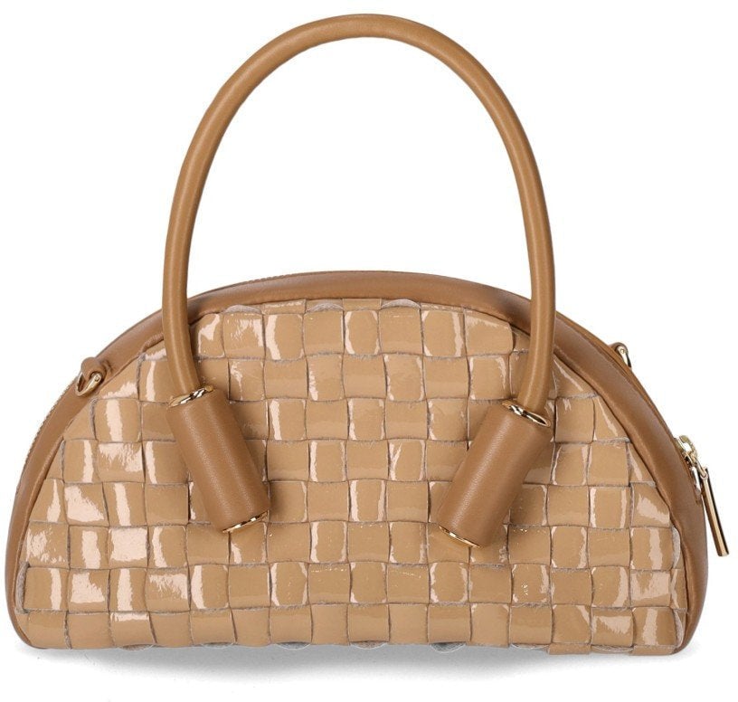 Themoirè THEMOIRè SELENE NAPLAK INCENSE HANDBAG Beige