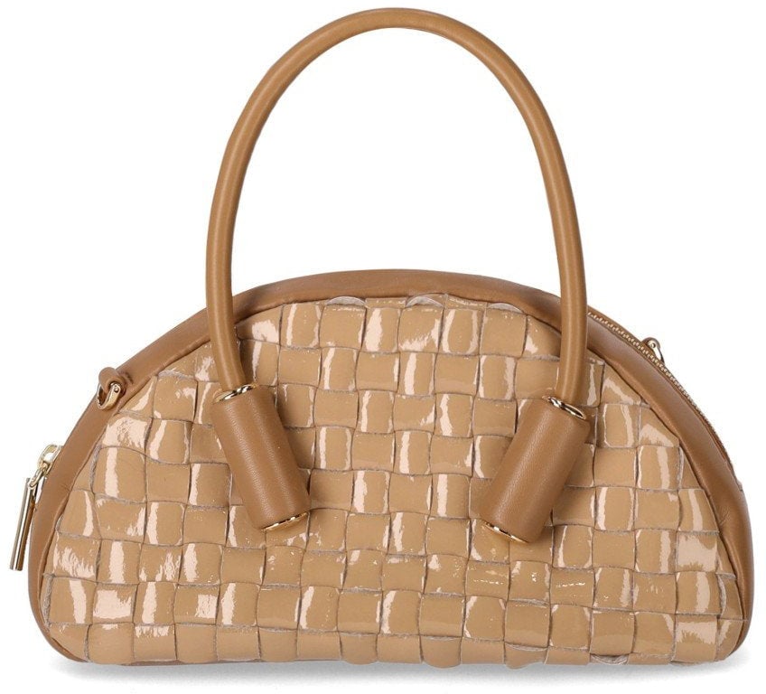 Themoirè THEMOIRè SELENE NAPLAK INCENSE HANDBAG Beige