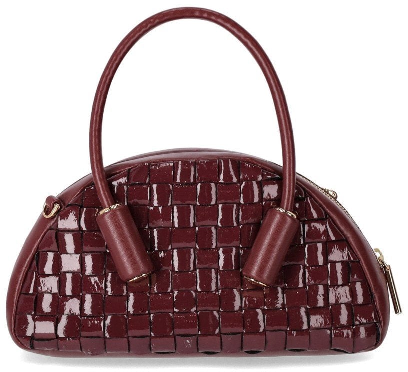 Themoirè THEMOIRè SELENE NAPLAK POMEGRANATE HANDBAG Rood