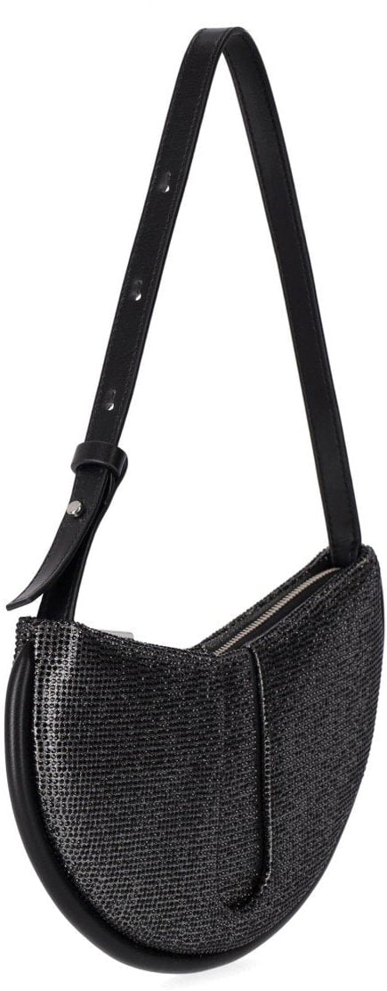 Themoirè THEMOIRè EBE STRASS SHOULDER BAG Zwart