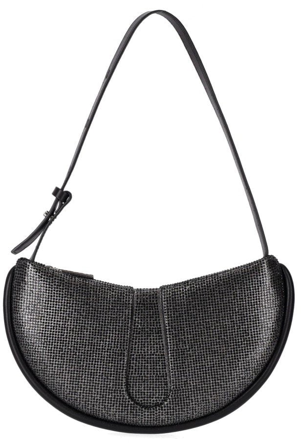 Themoirè THEMOIRè EBE STRASS SHOULDER BAG Zwart