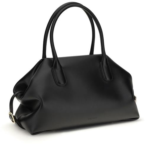 Themoirè THEMOIRè Black Other Fibres Shoulder Bag Zwart