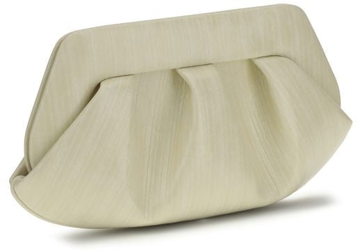 THEMOIRè White Polyethylene Clutch Bag Wit