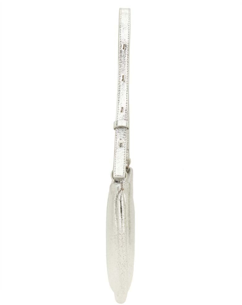 Themoirè "Ebe" Bag Zilver