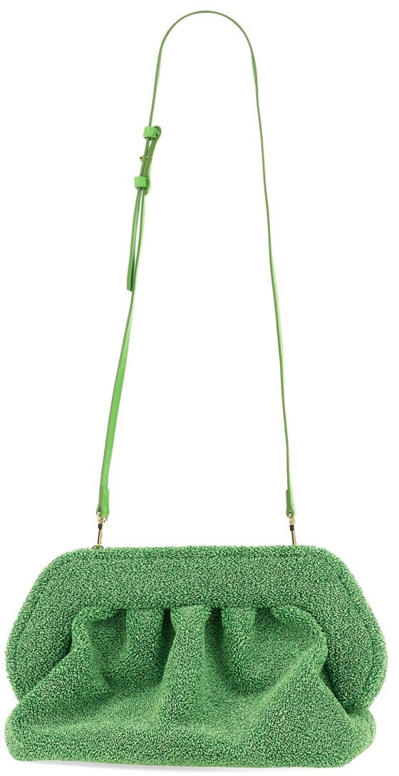 Themoirè Bios Top Handle Bag Groen