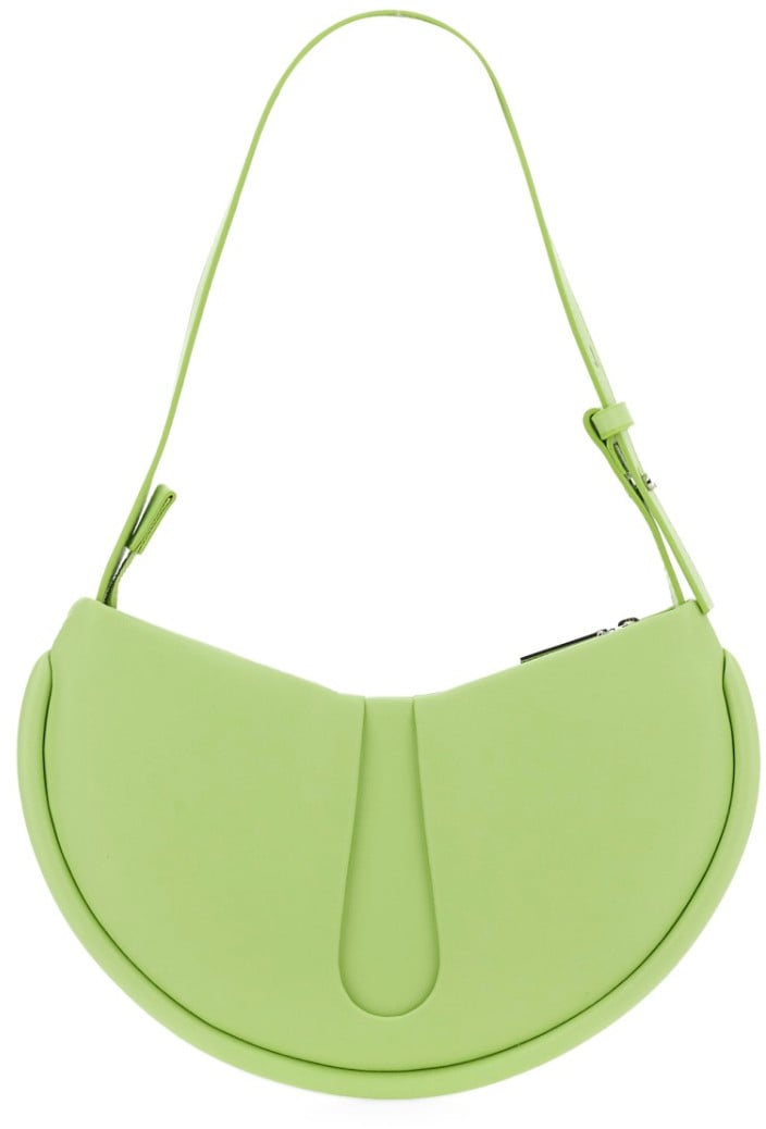 Themoirè "Ebe" Bag Geel