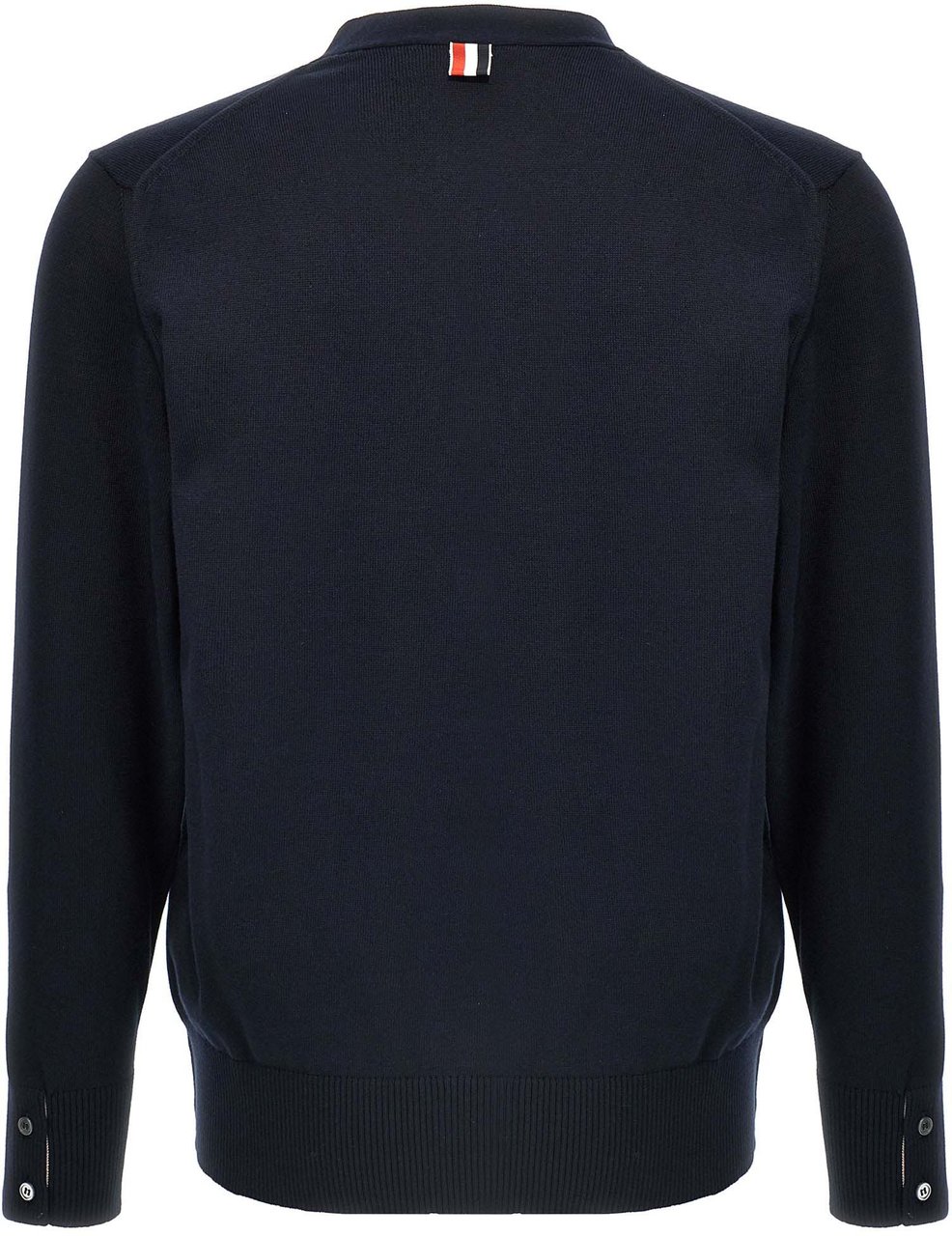 Thom Browne Blue Cotton Cardigan Blauw