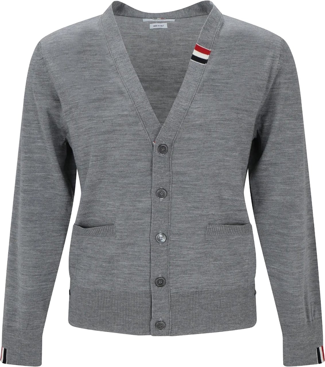 Thom Browne Wool Cardigan Grijs