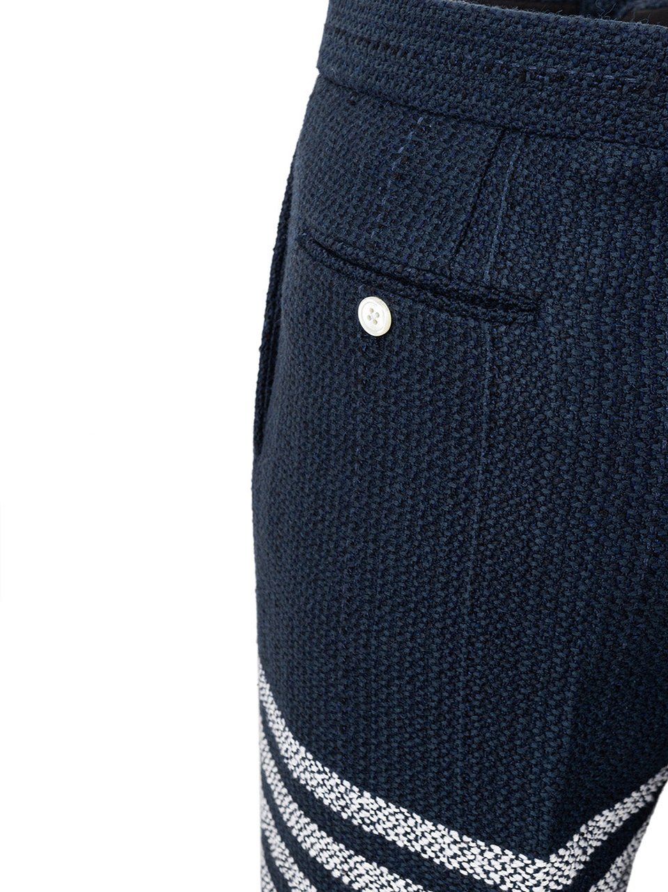 Thom Browne Trousers Blue Divers