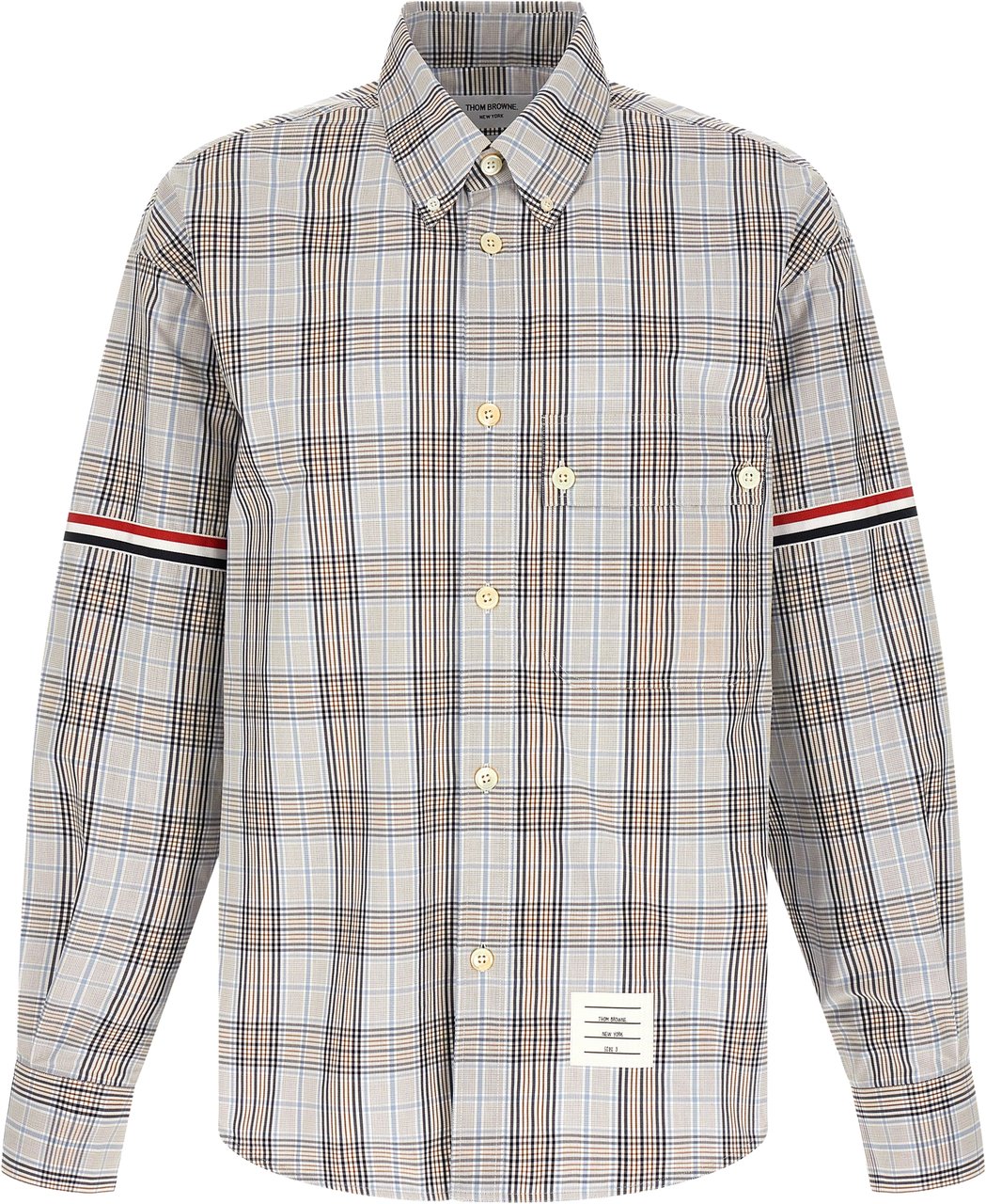 Thom Browne Multicolor Cotton Blouse Divers