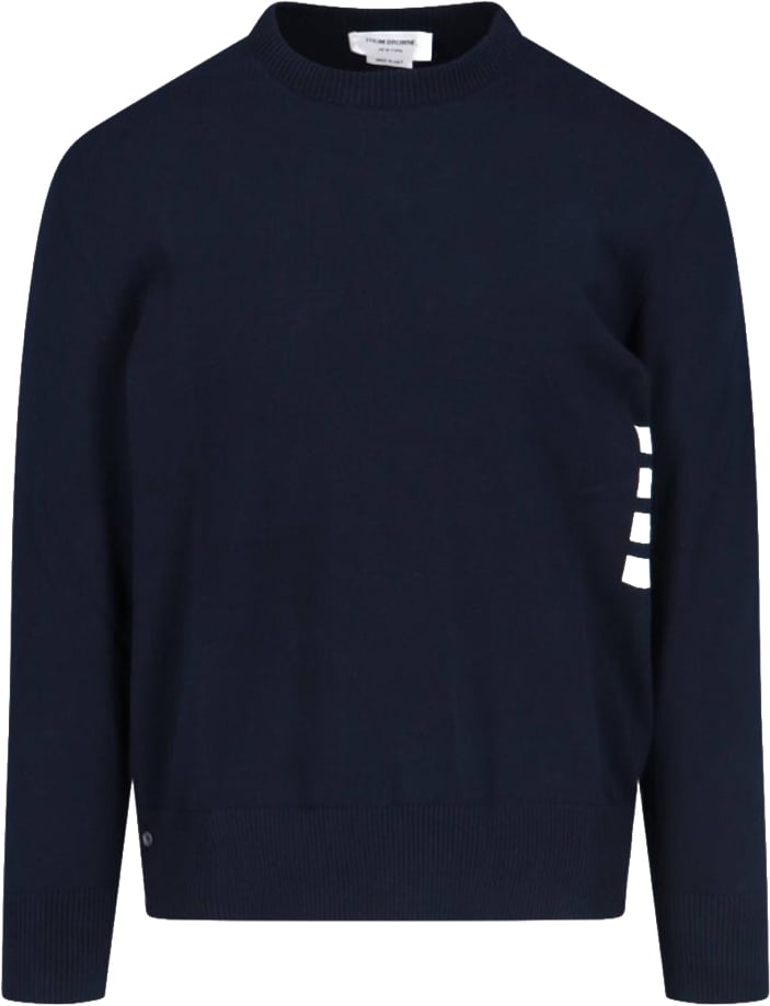 Thom Browne "4-Bar" Knit Sweater – Blue Blauw