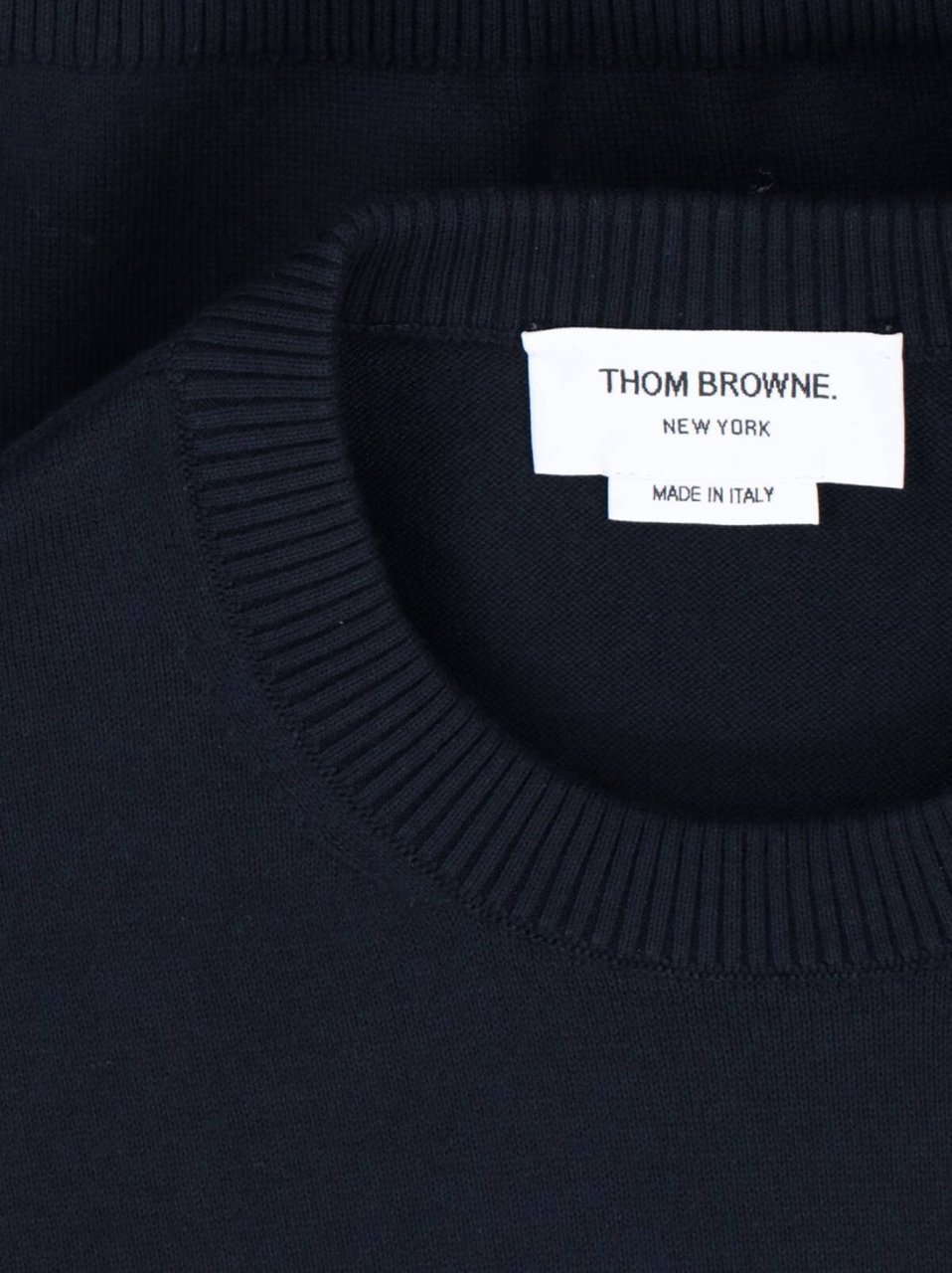 Thom Browne "4-Bar" Knit Sweater – Blue Blauw