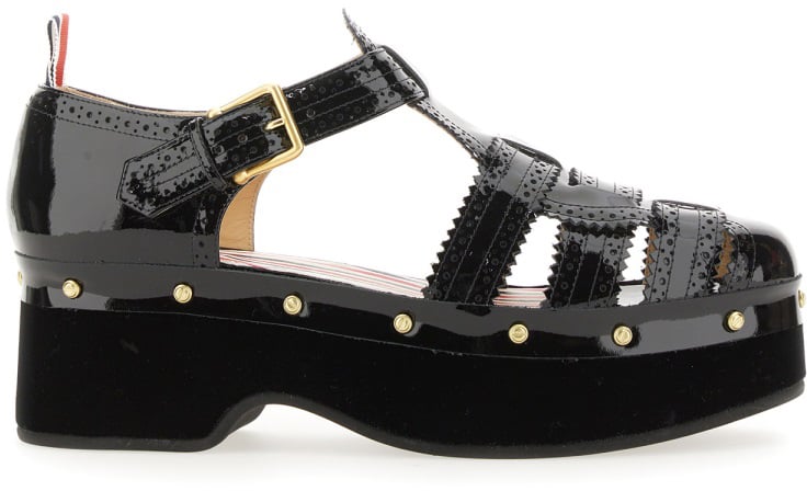 Thom Browne HEELED SANDAL Zwart