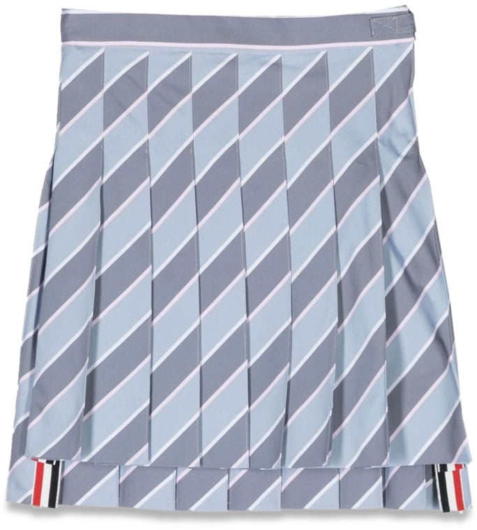 Thom Browne PLEATED SKIRT Grijs