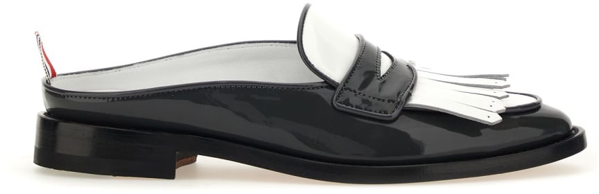 Thom Browne KILT VARSITY PENNY LOAFER Grijs